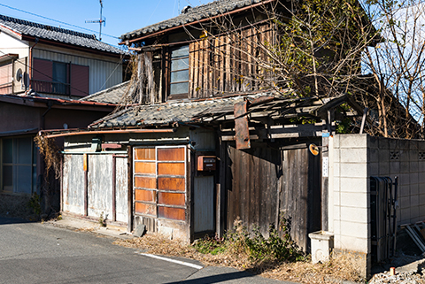 放置された空き家