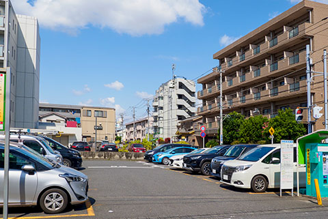 マンションの駐車場