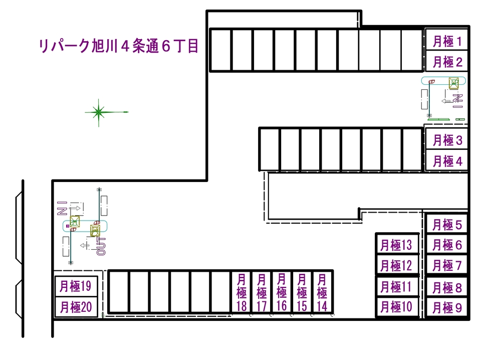 三井のリパーク 月極駐車場検索 旭川４条通６丁目